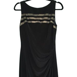 Black maxi dress